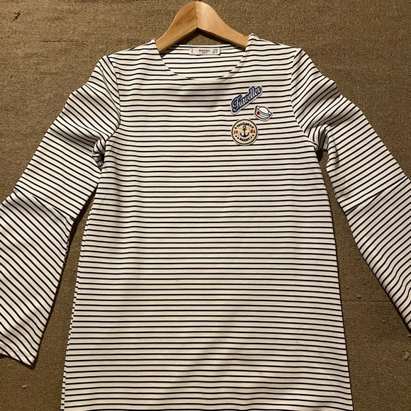 Mango stripped dress - Picture 2 of 3